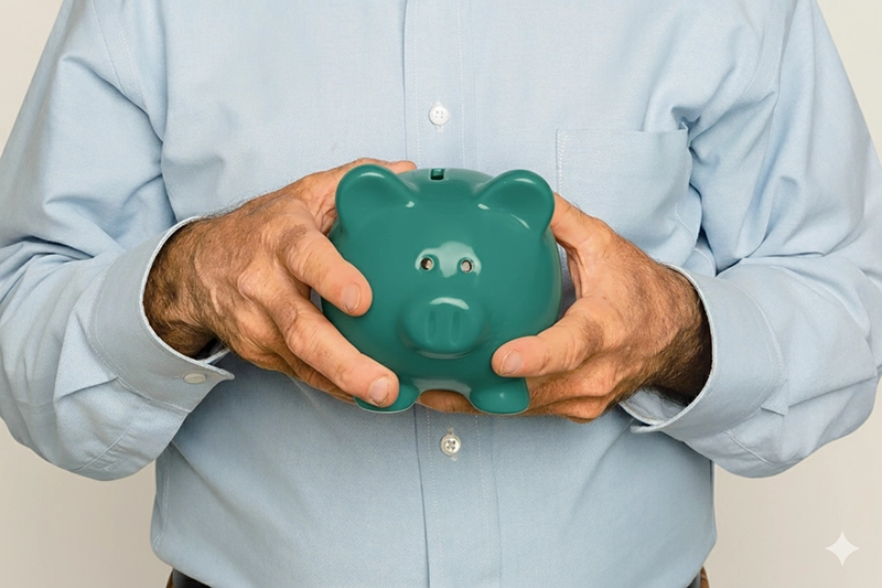 Prasátko v dlaních